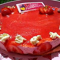 recette Fraisier au mascarpone