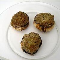 recette champignons farcis