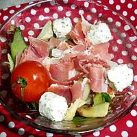 recette salade a l italienne aux dés de chèvres