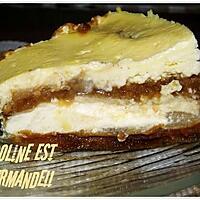 recette Le cheese-cake pain d'épices et poires
