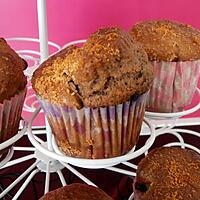 recette Muffins au nutella et pepites de chocolat à la noix de coco