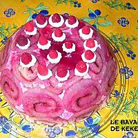 recette Bavarois à la framboise