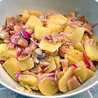 recette Salade de pommes de terre aux harengs