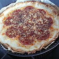 recette Tarte express aux chorizo (faite par ma fille Carla 10 ans)