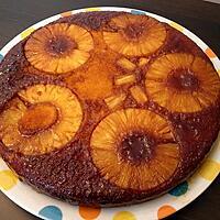 recette Gâteau Upside Down à l’Ananas