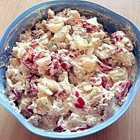 recette salade de pomme de terre/ thon