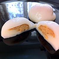 recette Yuan xiao :Boules de Riz gluant au Beurre de Cacahuète; dessert asiatique
