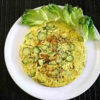 recette Omelette de courgettes "soufflée"