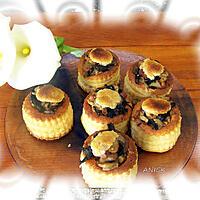 recette Vol au vent aux trompettes et volaille