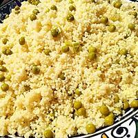 recette Mesfouf (Couscous aux petits pois)