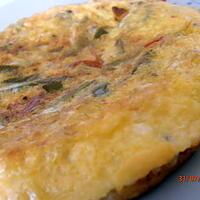 recette tortilla aux deux poivrons