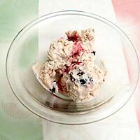 recette Glace ricotta et amarena