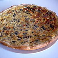 recette Quiche champignons/ gruyère