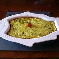 recette Gratin de courgettes au St nectaire