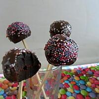 recette cakes pops au chocolat