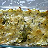 recette gratin de courgettes et ravioles (plat végétarien)