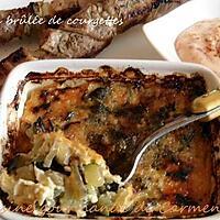 recette Crème brûlée de courgettes