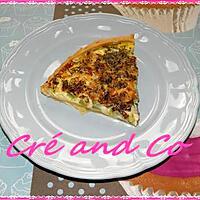 recette tarte à la courgette et au chèvre frais