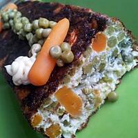 recette Terrine de petits pois et carottes