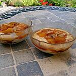recette Pêches à l'anglaise