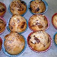 recette Muffins aux Nougatti côte d'or