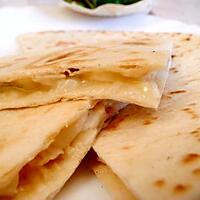 recette Quesadillas au fromage et poulet