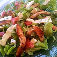 recette Salade au poulet et gorgonzola