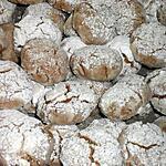 recette ghribia à la noix de coco,graines de sésame et cacahouettes