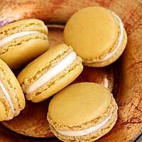 recette Macarons ganache montée à la mangue