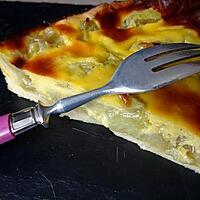 recette tarte à la rhubarbe de ma maman