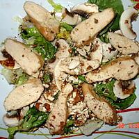 recette salade de poulet mariné vapeur