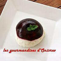 recette Panna cota au fromage blanc et fruits rouges