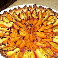 recette tarte étoilée aux nectarines