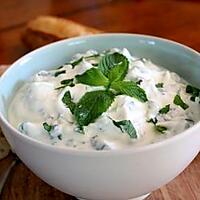 recette Tzatziki au chèvre frais