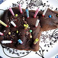 recette Gateau d'anniversaire au chocolat