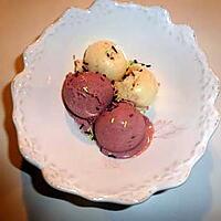 recette glace a la framboise