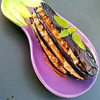 recette Millefeuilles d'aubergines à la grecque