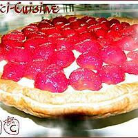 recette Tarte aux Fraises à la crème pâtissière