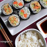 recette Makis à la chair de crabe et d'oursin