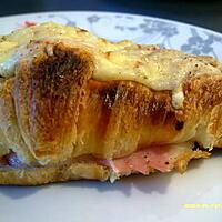 recette monsieur croissant