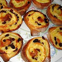 recette Pains aux raisins