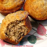 recette Muffins aux bananes