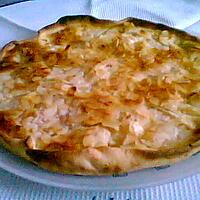 recette Tarte aux poires amandine