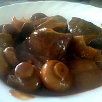 recette Bourguignon  de clod