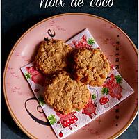 recette Cookies au Chocolat blanc et noix de coco