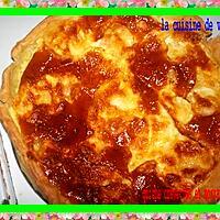 recette quiche crevettes et mozzarella