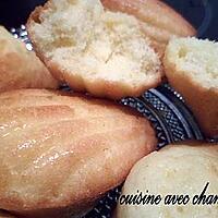 recette madeleines "gonflées"