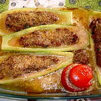 recette courgettes et tomates farcies