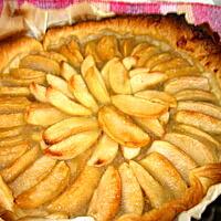recette tarte à la compote de pommes