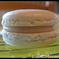 recette Macaron Vanille Chocolat Blanc